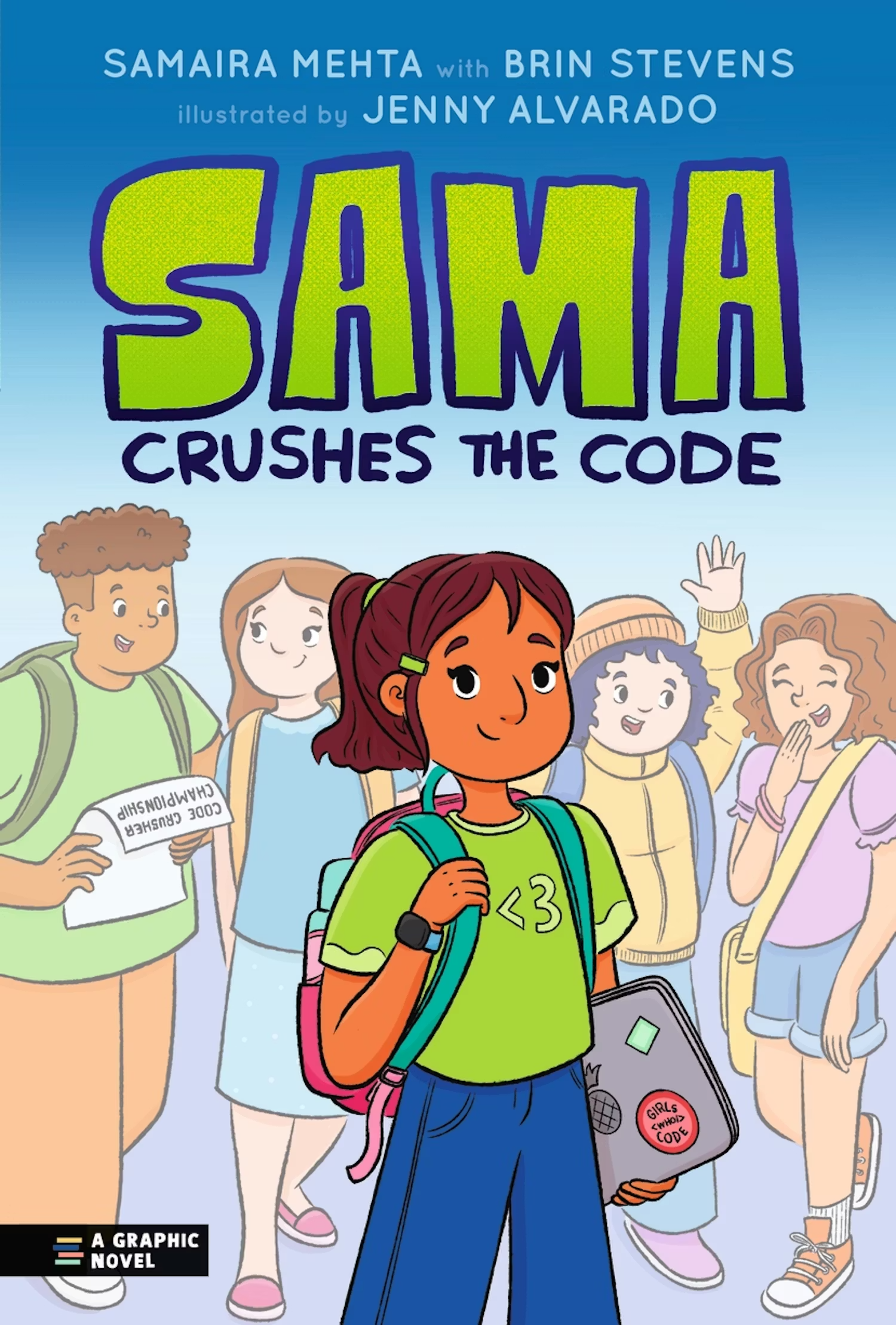 Crushes Raros Sama Crushes the Code | MIT Kids Press Graphic Novel
